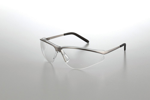 スペクタクル型保護メガネ　2155PCF ハーフメタル