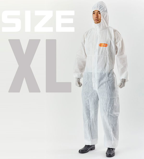 化学防護服リブモアサイズXL