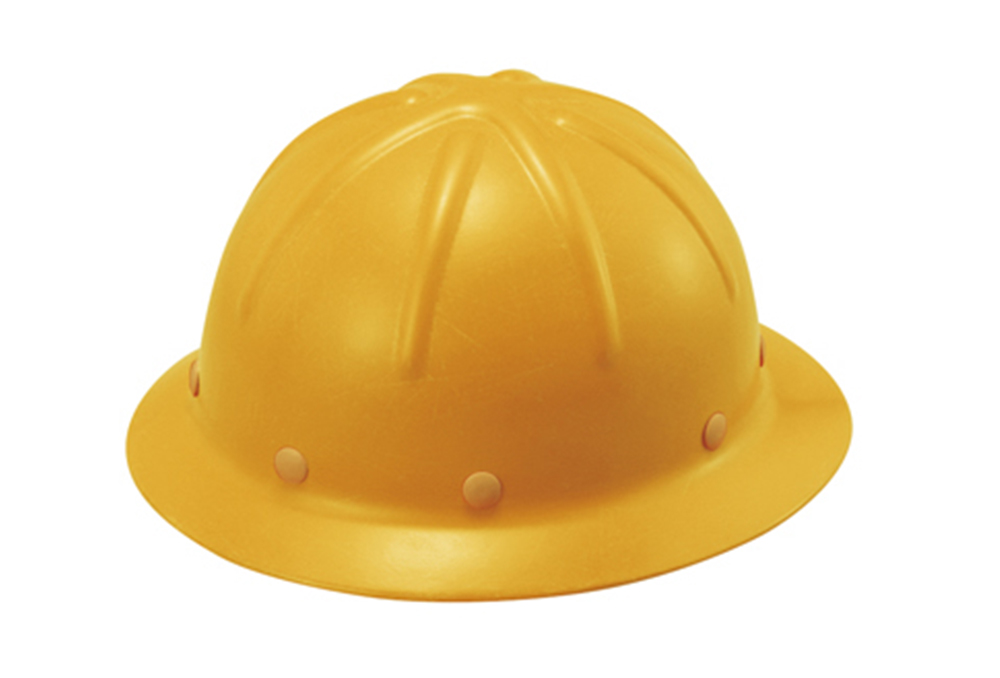 ヘルメット(全周つば付タイプ) ST#153-EPZ(EPA) 帽体部:黄色