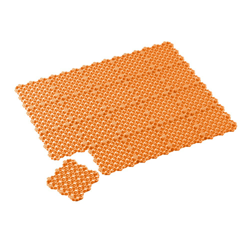 マーブルマット　オレンジ　１５０×１５０　MR0610725