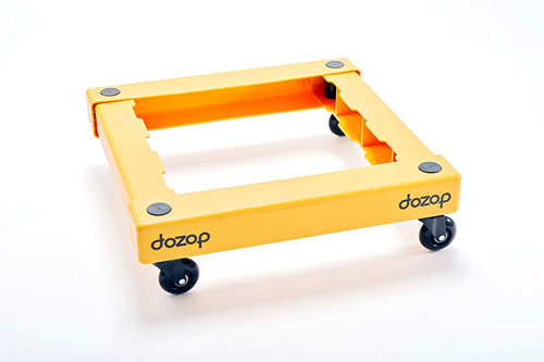樹脂製 組立式 コンパクト運搬台車 dozop  SEL-1
