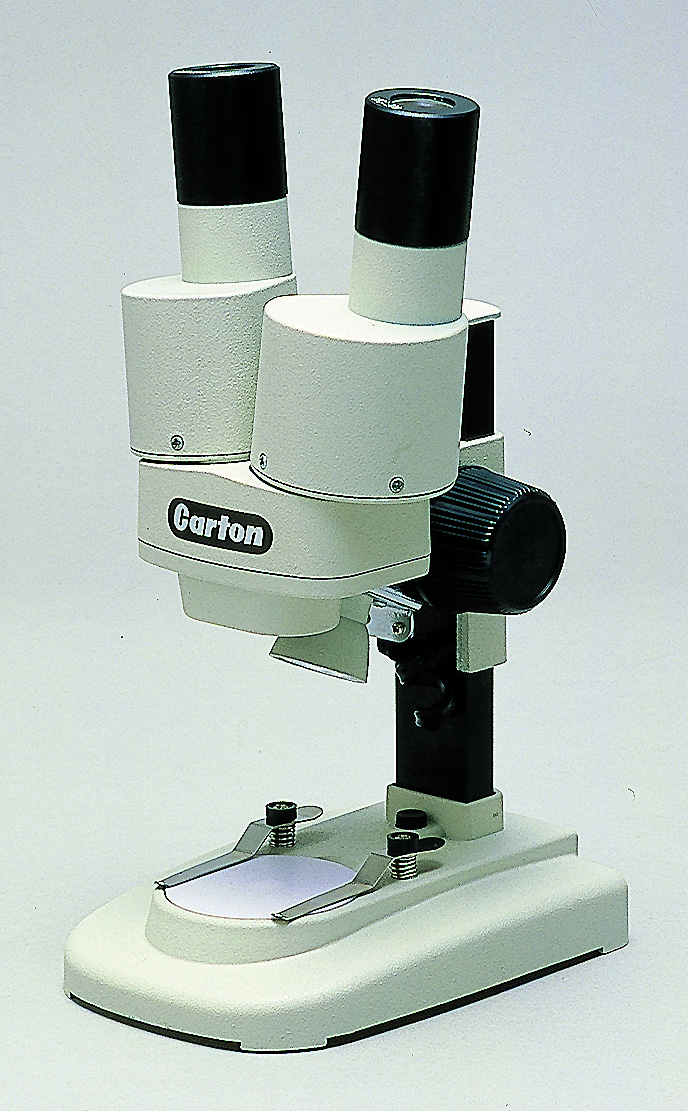 カートン光学 小型実体顕微鏡<双眼式>倍率20倍