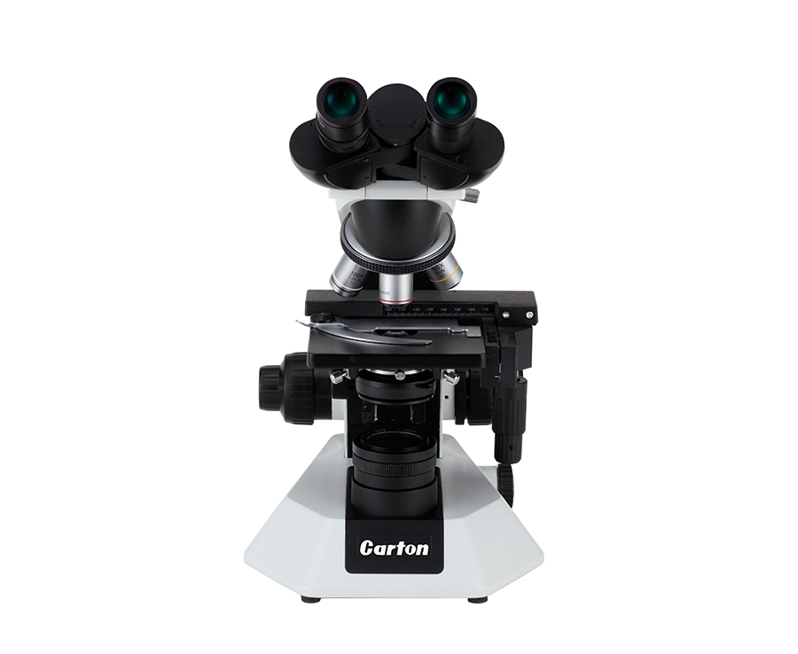 カートン光学 生物顕微鏡DIN<双眼式>倍率40倍～1500倍 Planアクロマートレンズ