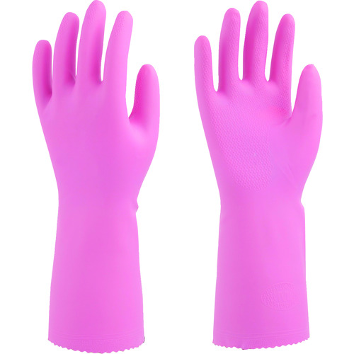 塩化ﾋﾞﾆｰﾙ手袋 ｿﾌﾄｴｰｽ ﾋﾟﾝｸ M 731-M