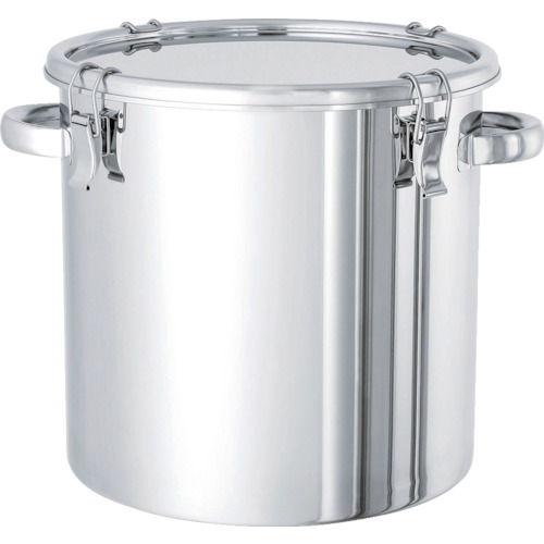 ｽﾃﾝﾚｽﾀﾝｸ ｷｬｯﾁｸﾘｯﾌﾟ式密閉ﾀﾝｸ(ﾌﾀ付) 25L CTH-33 | コクゴeネット