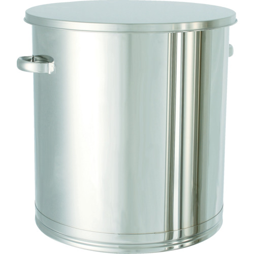 ステンレスタンク 大型貯蔵用タンク(フタ付) 150L ST-565 (SUS304 150L ステンレスタンク 大型貯蔵用タンク(フタ付) 150L ST-565 (SUS304 150L