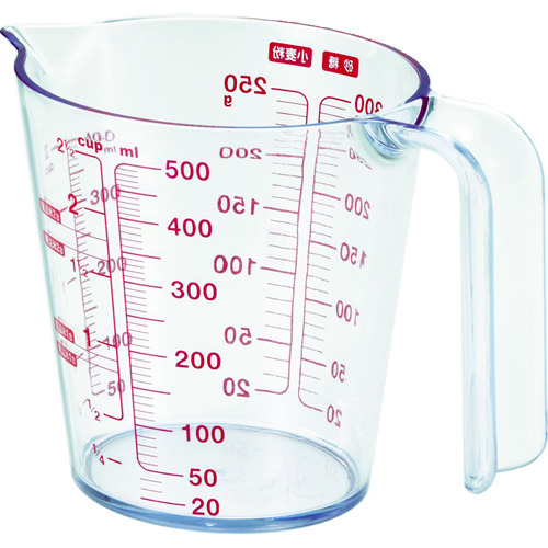 耐熱計量ｶｯﾌﾟ O-500 500ml 232305 | コクゴeネット