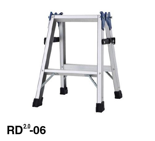 長谷川工業 軽量スタンダードタイプ はしご兼用脚立 RD2.0-06